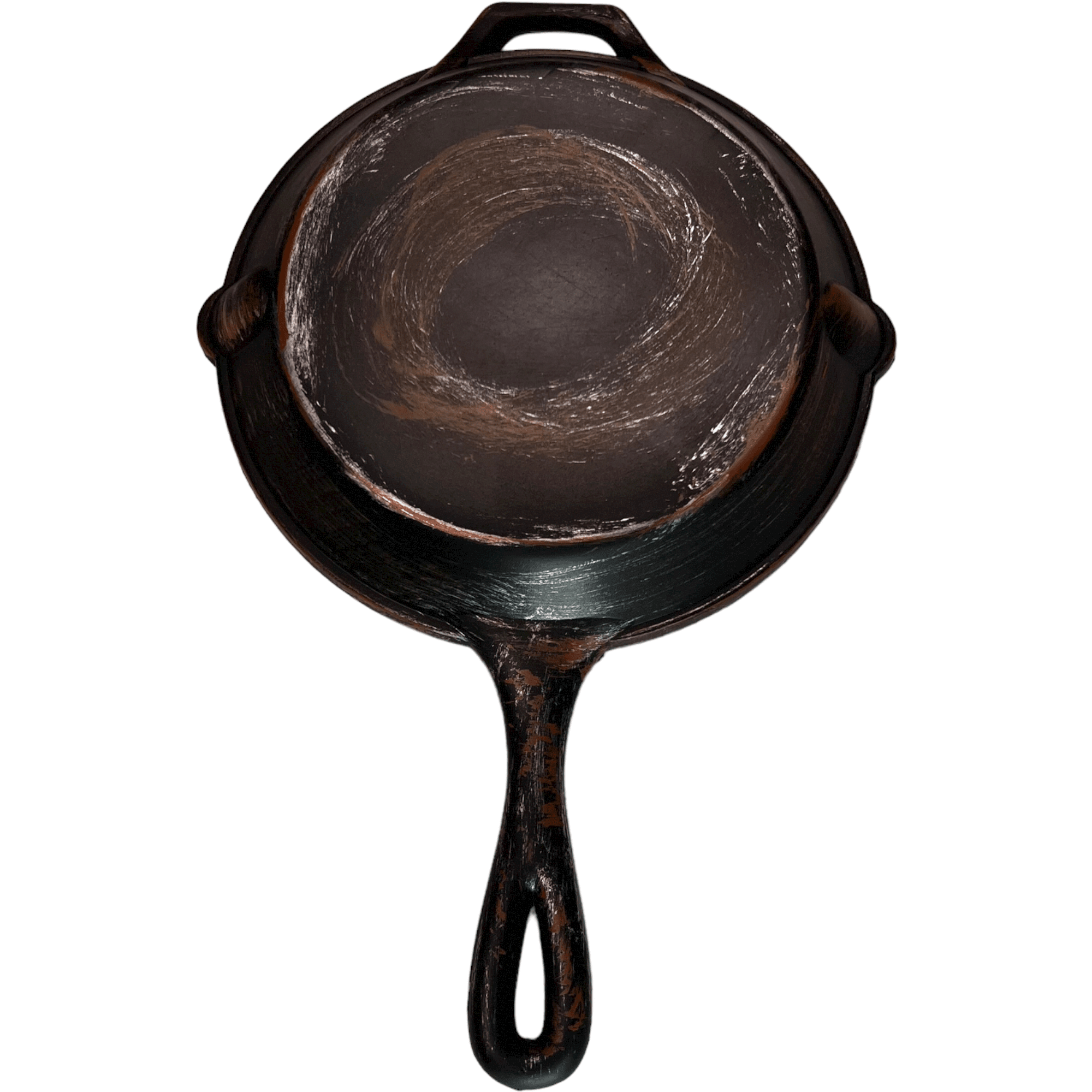 Rustic Foam Rubber Skillet Frying Pan Replica Prop