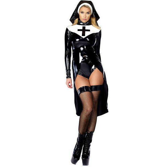 Saintlike Seductress Naughty Sexy Nun Adult Costume