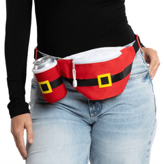 Santa Claus Fanny Pack with Drink Holder