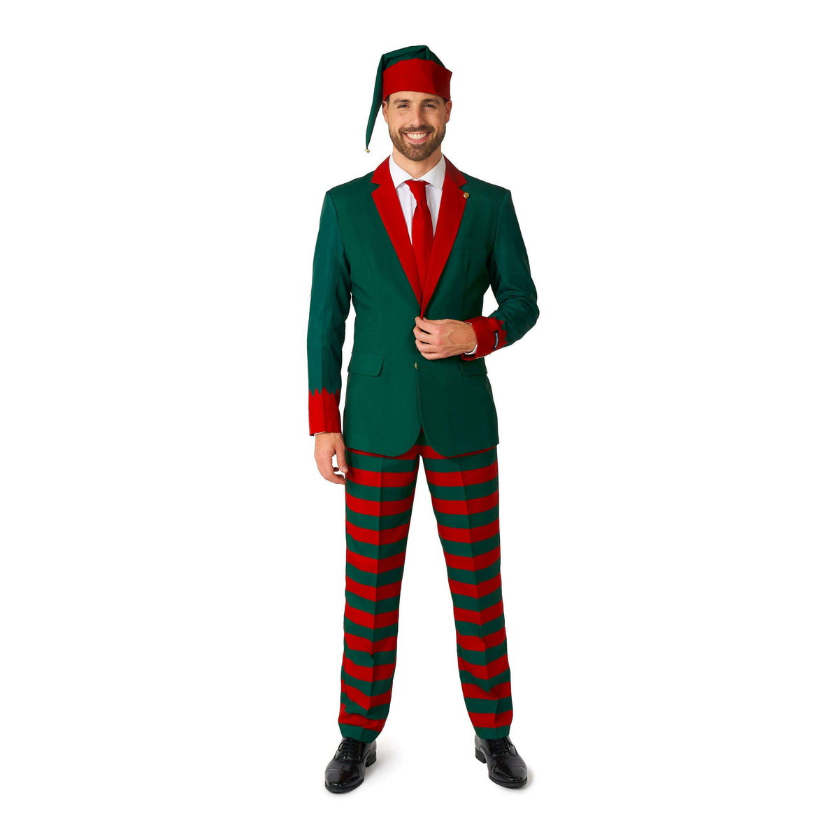 OppoSuits Santa's Green Elf Suitmeister Adult Costume