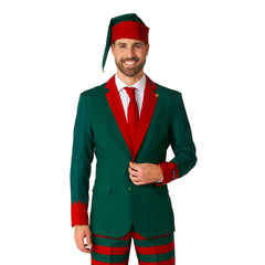 OppoSuits Santa's Green Elf Suitmeister Adult Costume