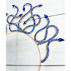 Sapphire Medusa Headband