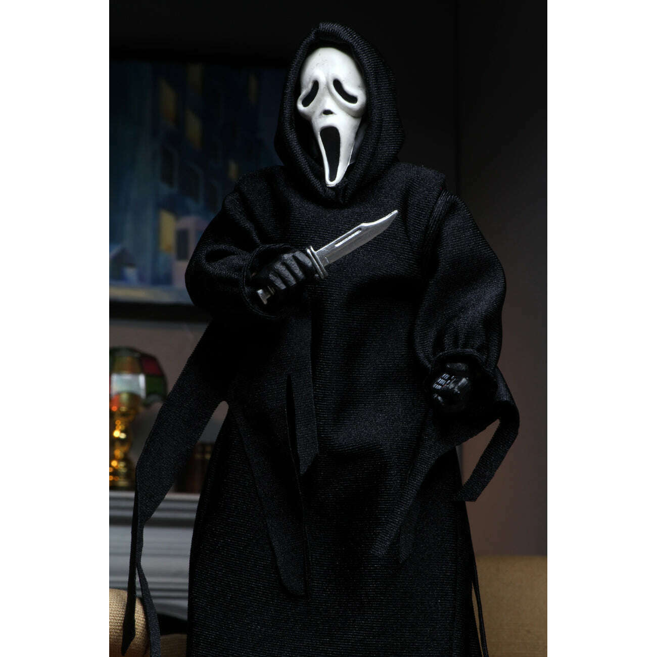 Scream: 8" Clothed Ghostface Collectible Action Figure