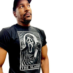 Scream Ghostface Slasher Tarot Card Unisex T-Shirt