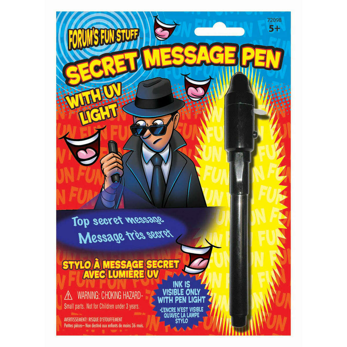 Secret UV Light Message Pen