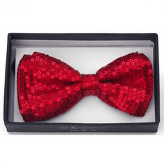 Sequin Bow Tie