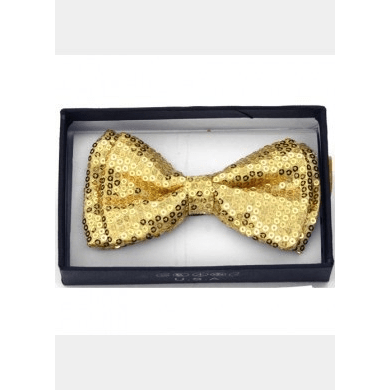 Sequin Bow Tie