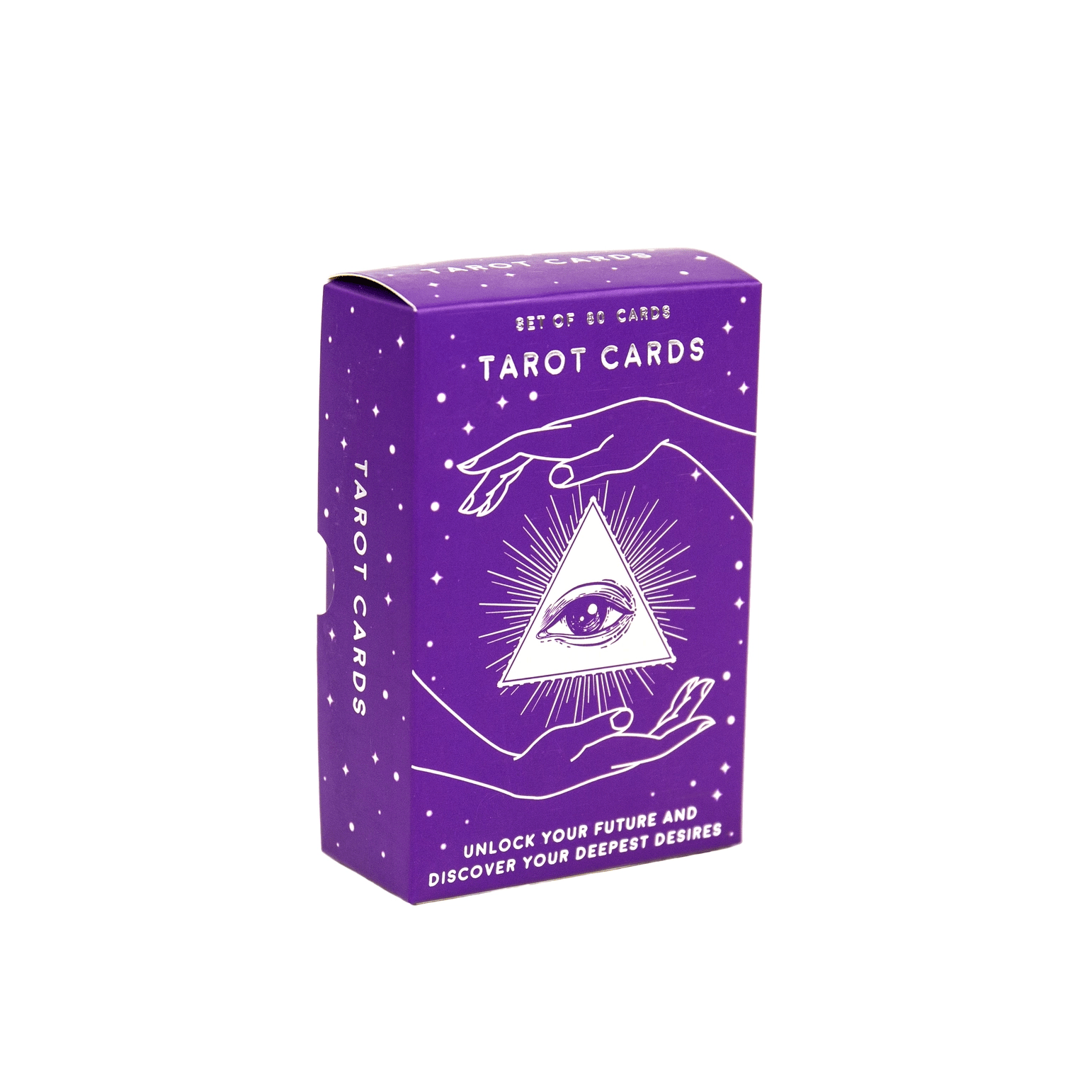 Set of 80 Purple Tarot Cards