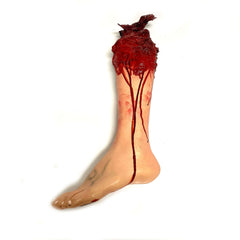 Severed Leg - Foam Rubber with Gore Effects