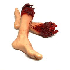 Severed Leg - Foam Rubber with Gore Effects