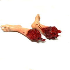 Severed Leg - Foam Rubber with Gore Effects