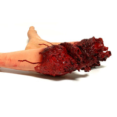 Severed Leg - Foam Rubber with Gore Effects