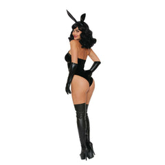 Sexy Black Bad Girl Bunny Adult Costume