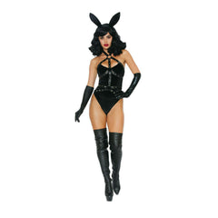 Sexy Black Bad Girl Bunny Adult Costume