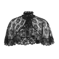 Short Lace Cape