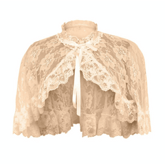 Short Lace Cape