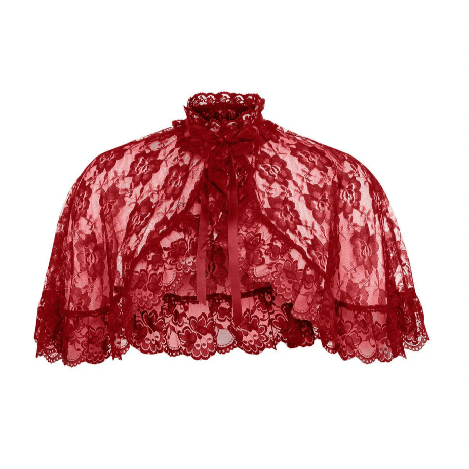 Short Lace Cape