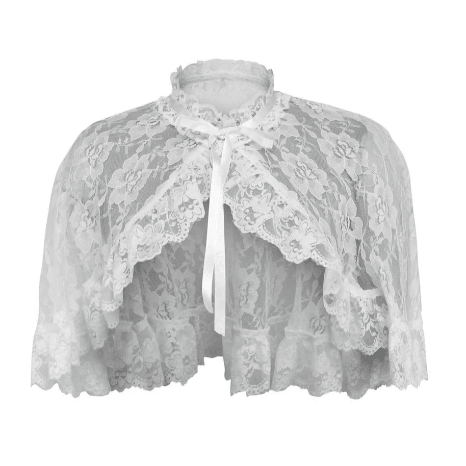 Short Lace Cape