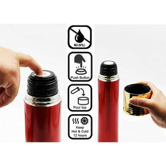 Shotgun Shell Stainless Steel Insulated Bottle