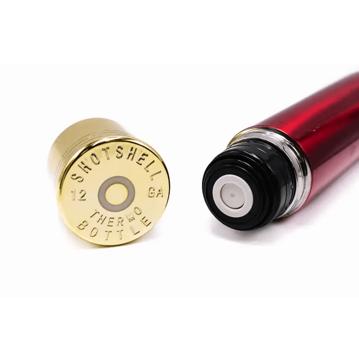 Shotgun Shell Stainless Steel Insulated Bottle