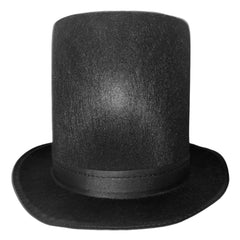 Simple Black Pilgrim Hat