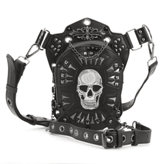 Skull Convertible Shoulder / Waist Bag