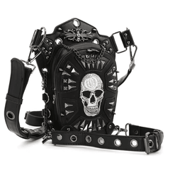 Skull Convertible Shoulder / Waist Bag