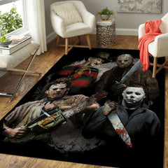 Slasher Icons Living Room Rug