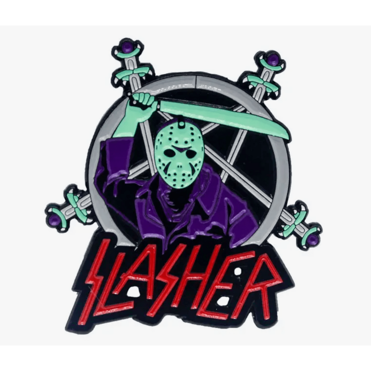 Slasher Jason NES Pin