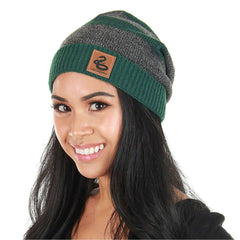 Slytherin Heathered Knit Beanie