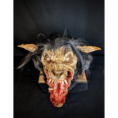 Snarling Werewolf Head Prop