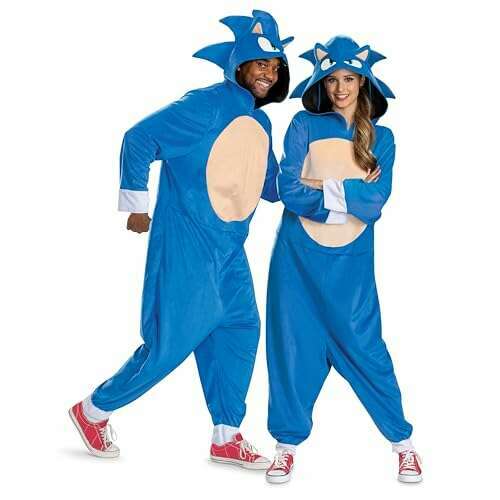 Sonic Adult Pajama Costume