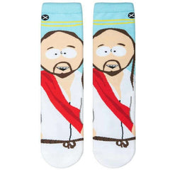 South Park Jesus Crew Length Socks