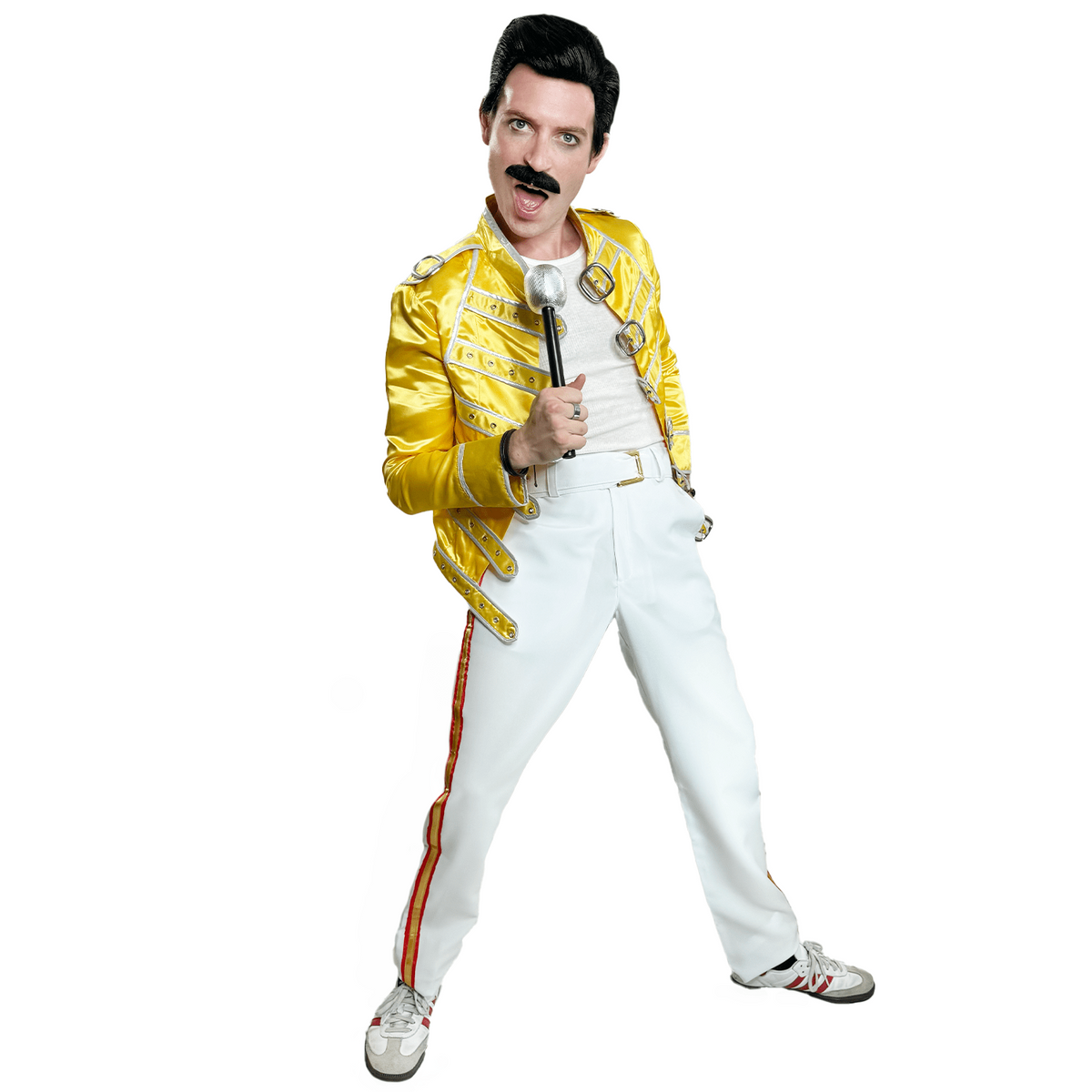 Spectacular Freddie Mercury Magic Tour Inspired Adult Costume