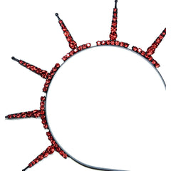 Spiked Sunburst Gothic Halo Crown