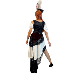 Nefarious Pirate Maiden Adult Costume & Fascinator