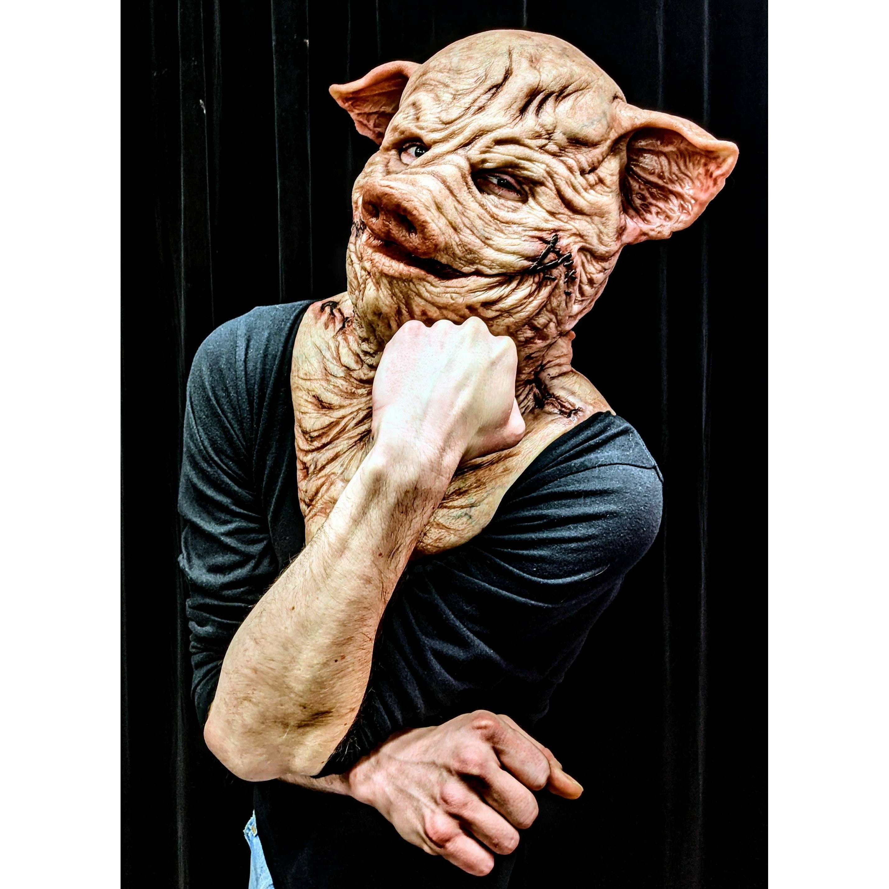 Squealer Pig Man Hyper Realistic Silicone Mask