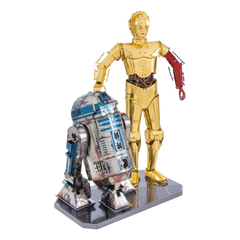 Star Wars R2-D2 & C-3PO 3D Laser Cut Model Kit Gift Set