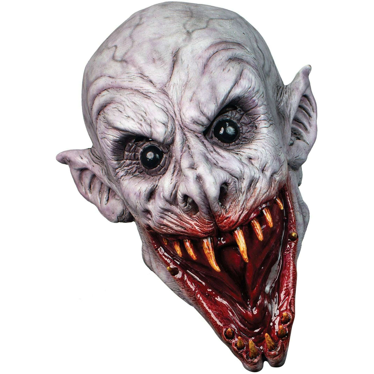 Starving Vampire w/ Giant Mouth Latex Mask