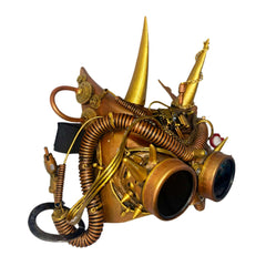 Steam Demon Deluxe Steampunk Goggle Mask