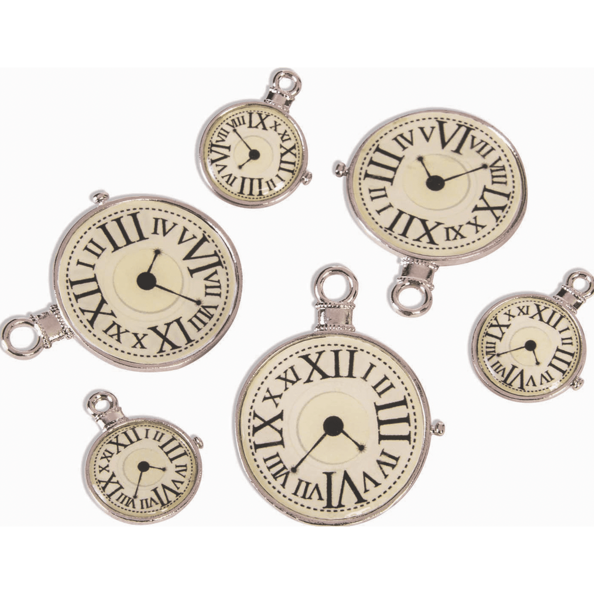 Steampunk Clock Charms