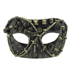 Steampunk Half Face Mask