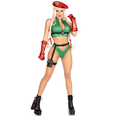 Street Fighter Cammy Sexy Women's Adult Costume