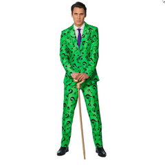 OppoSuits Suitmeister The Riddler Three Piece Suit