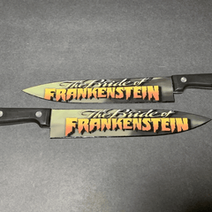 The Bride of Frankenstein Knives & Stand Set