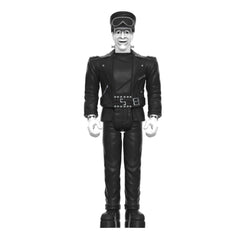 The Munsters: 4.1" Hot Rod Herman Munster Greyscale ReAction Collectible Action Figure