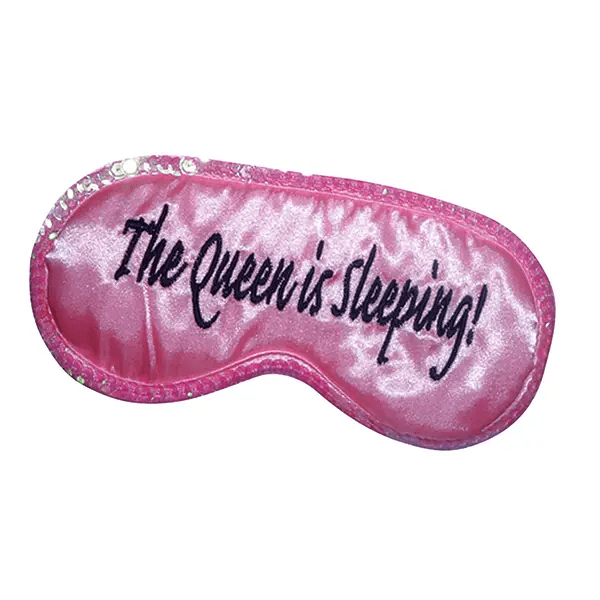 The Queen is Sleeping Eye Mask