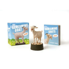 The Screaming Goat Desktop Mini w/ Goat Trivia Book