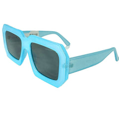 Thick Framed Rectangle Shaped Sunglasses