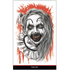 Tinsley Terrifier Temporary Tattoo Transfers